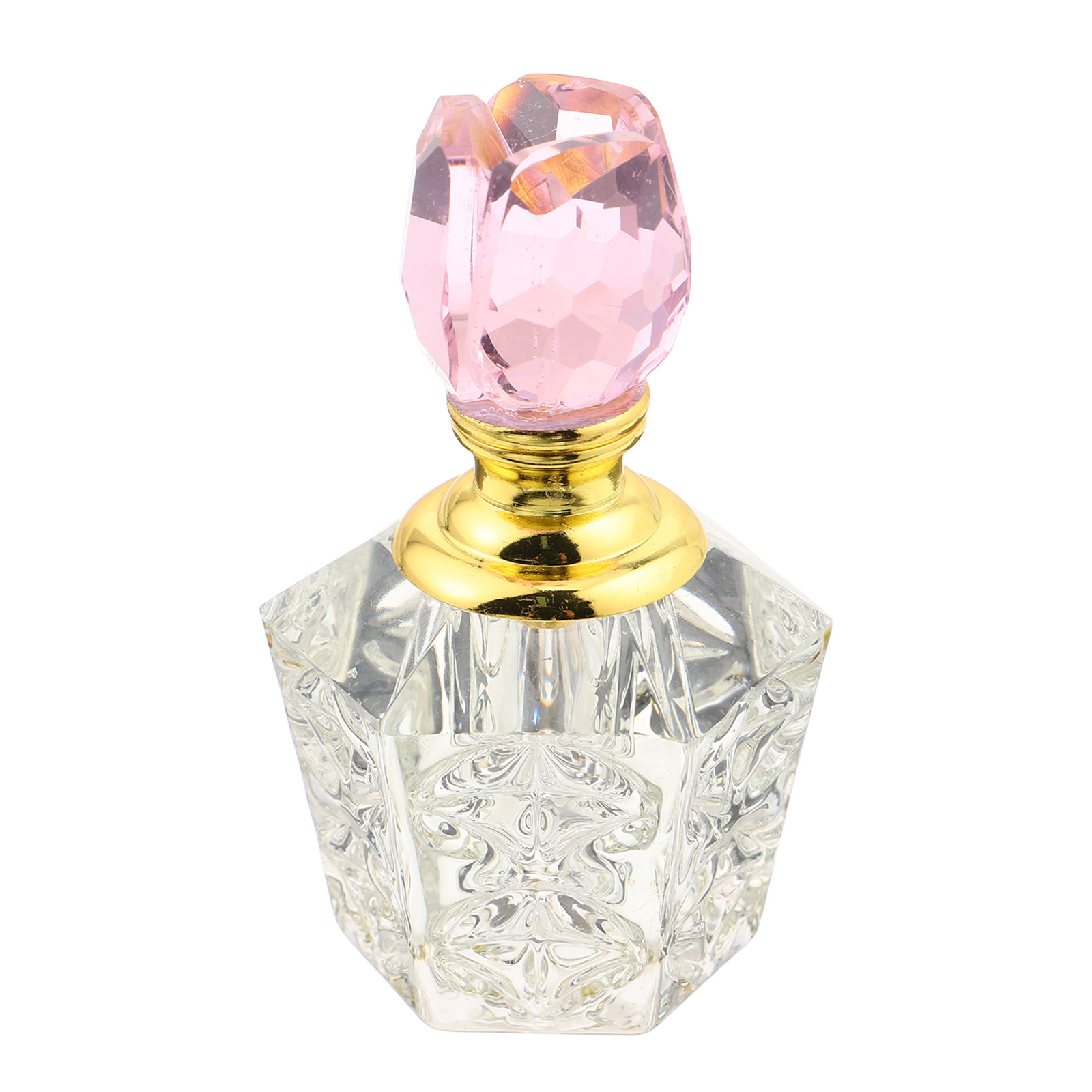 Perfume Fragrance Refill - Transparent Crystal Glass Perfume Bottle Elegant