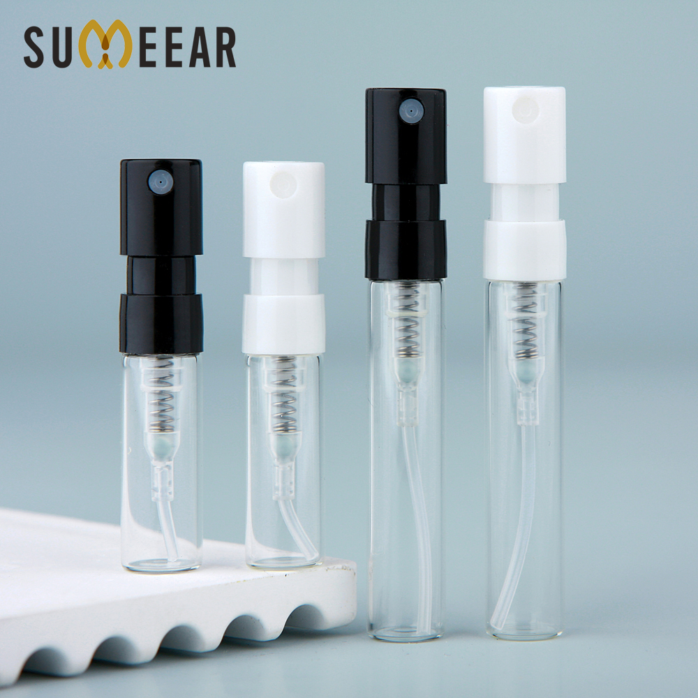 Fragrance Atomizer Pump - 100pcs/Lot 1ml 2ml Mini Bayonet Glass