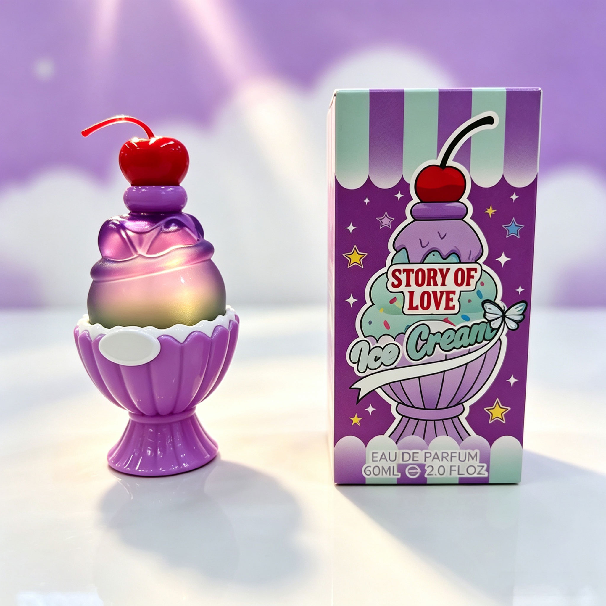 Cute Ice Cream Shaped Eau De P - Perfume Decant Sample incelemesi ve fiyatı