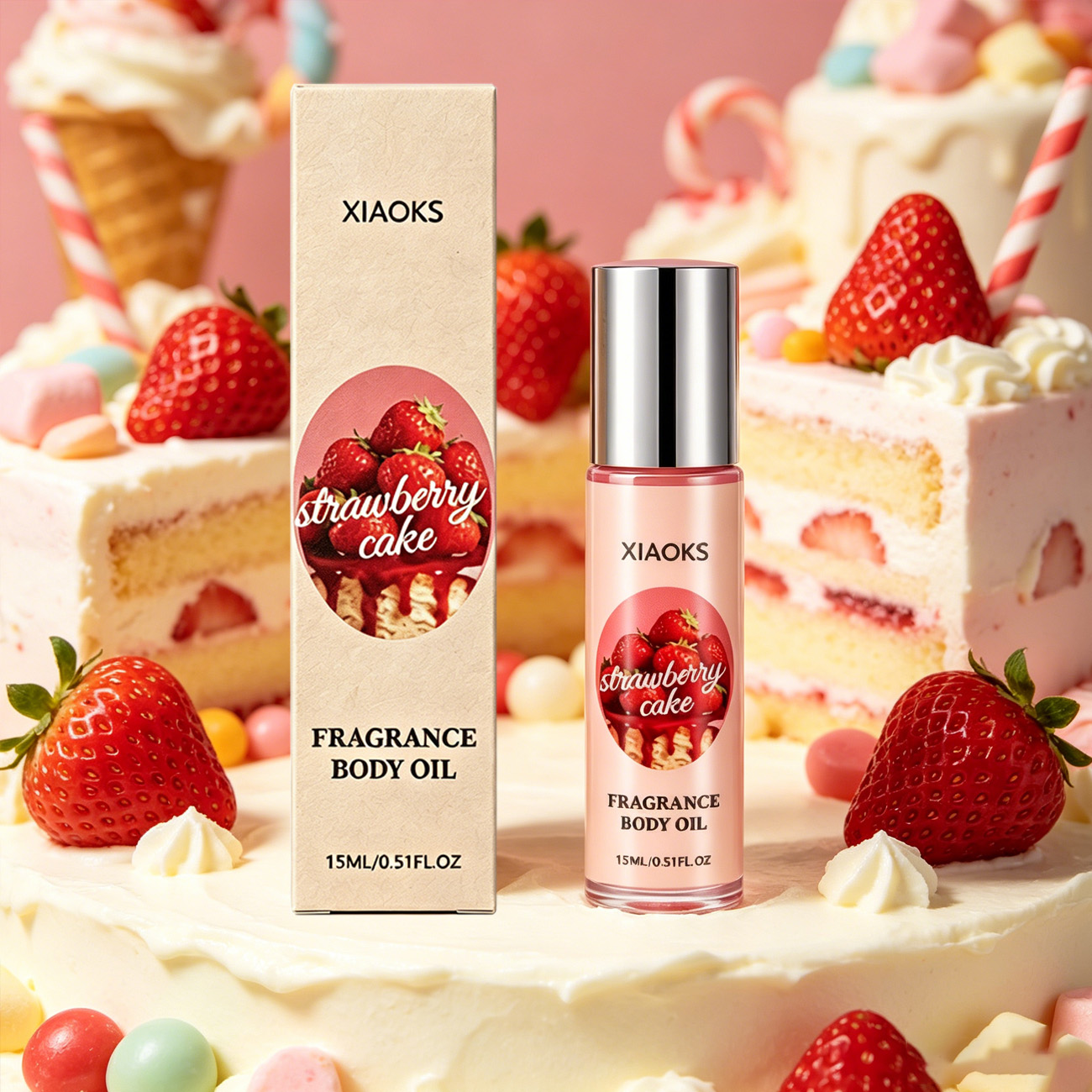 1 Bottle of Strawberry Cake Sw - Perfume Fragrance Dupe incelemesi ve fiyatı