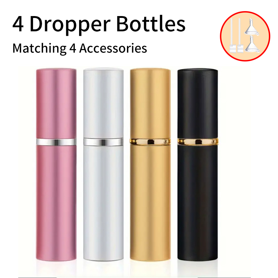 4pcs+4 Accessories 5ml Refilla - Fragrance Atomizer Pump incelemesi ve fiyatı