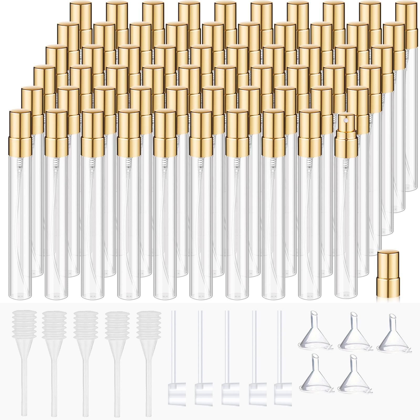 60pcs mini transparent perfume - Fragrance Atomizer Pump incelemesi ve fiyatı