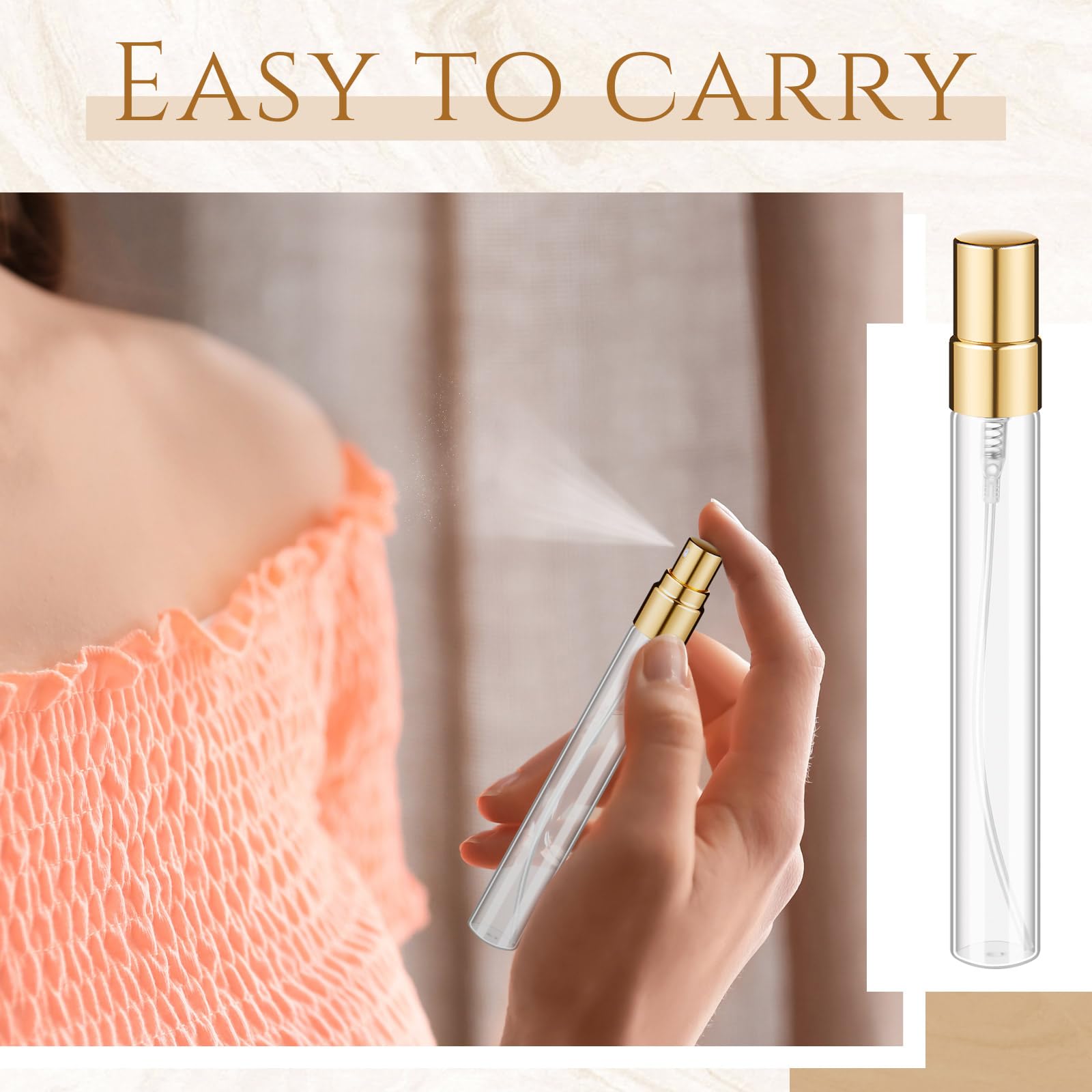60pcs mini transparent perfume - Fragrance Atomizer Pump incelemesi ve fiyatı
