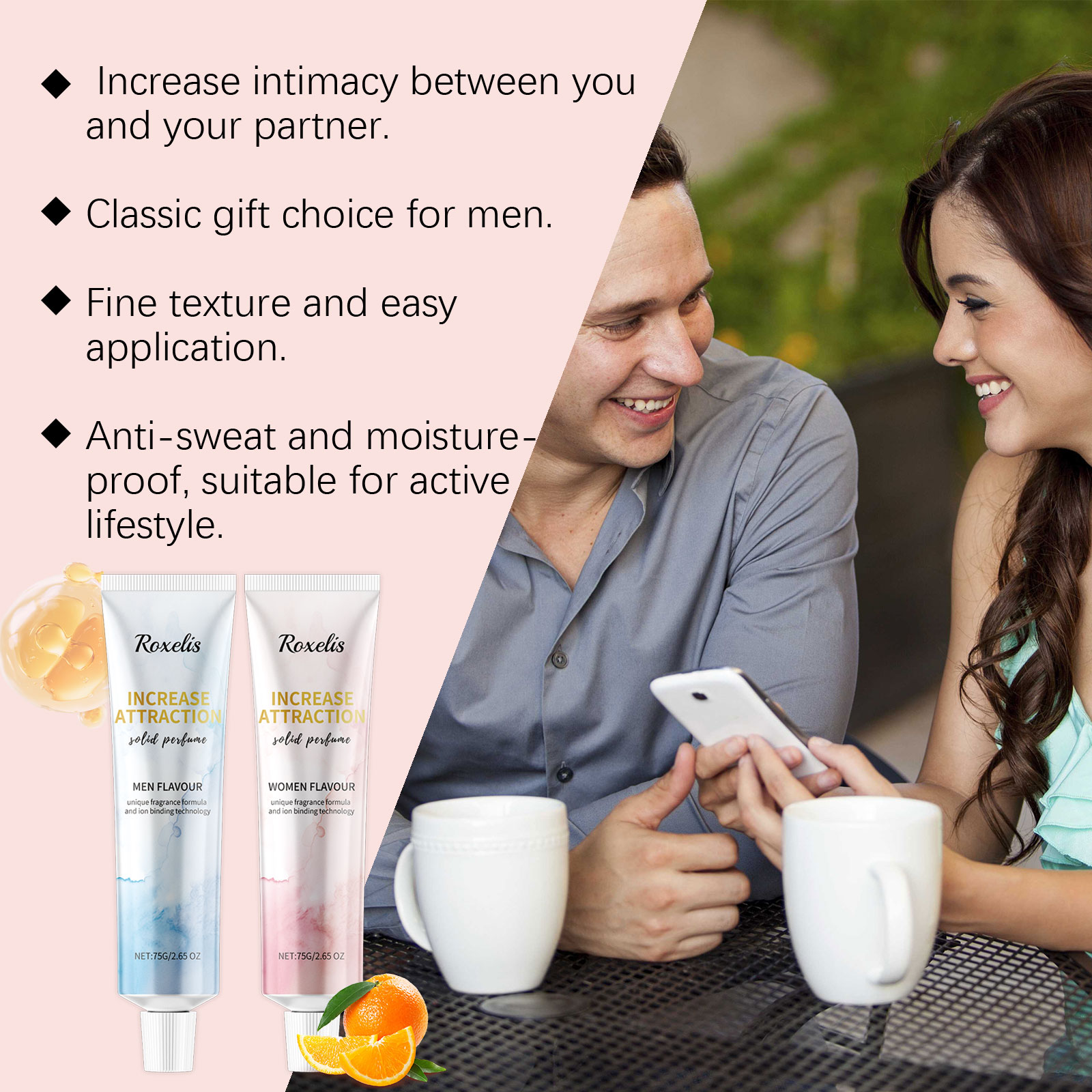 75g Woody Citrus Perfume Stick - Perfume Fragrance Enhancer incelemesi ve fiyatı