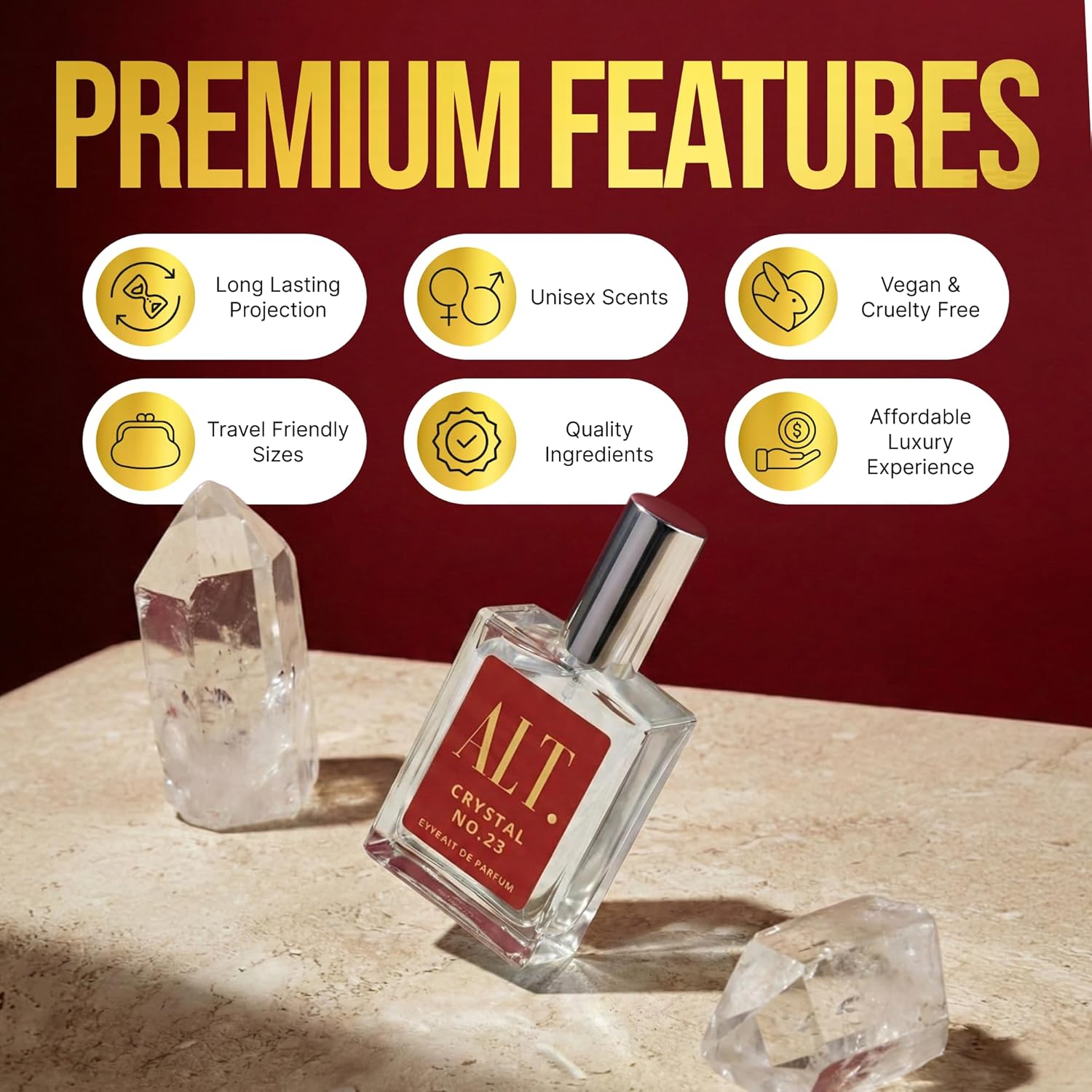 ALT. FRAGRANCES Crystal No. 23 - Perfume Jasmine Fragrance incelemesi ve fiyatı