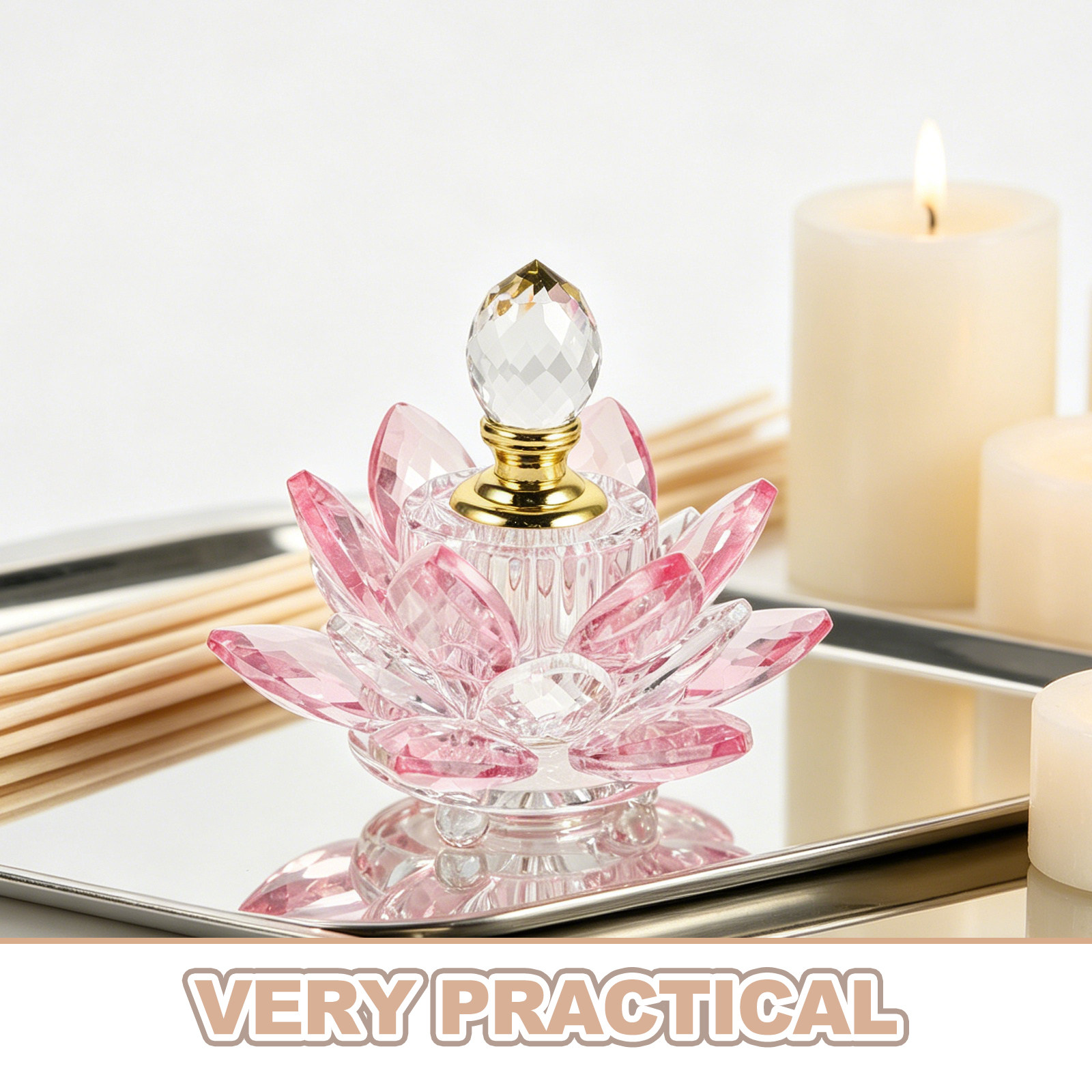 Refillable Crystal Lotus Flowe - Perfume Fragrance Refill incelemesi ve fiyatı