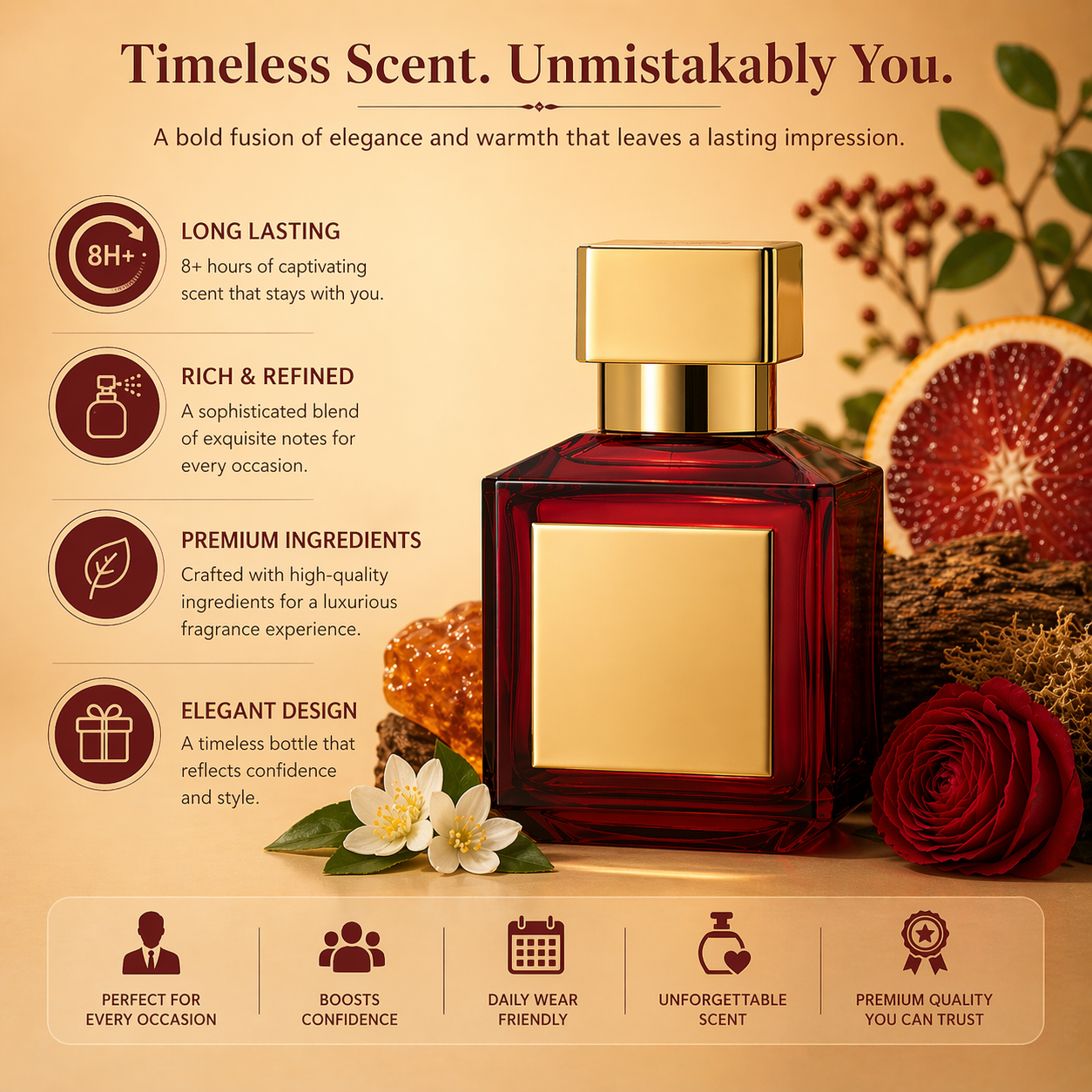 Rouge 540 Eau De Parfum Luxury - Perfume Fragrance Dupe incelemesi ve fiyatı