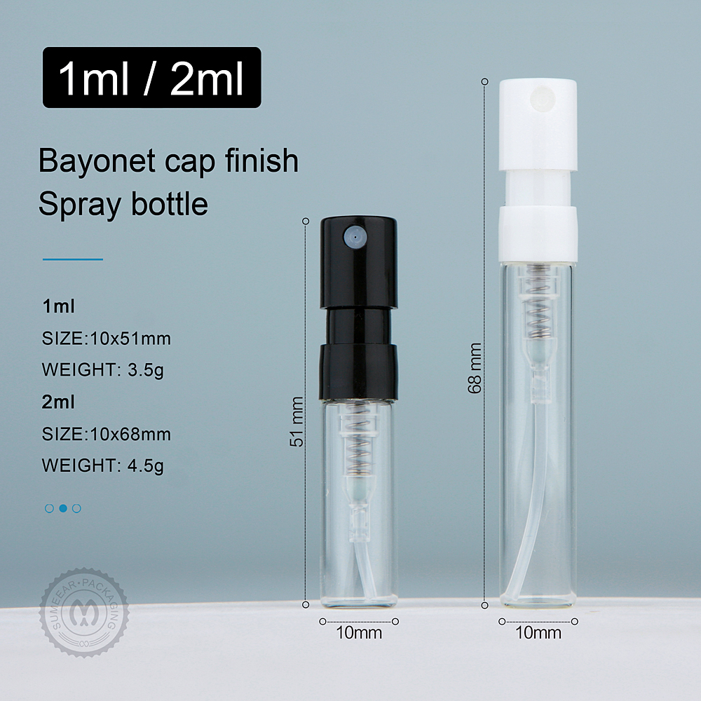 100pcs/Lot 1ml 2ml Mini Bayone - Fragrance Atomizer Pump incelemesi ve fiyatı