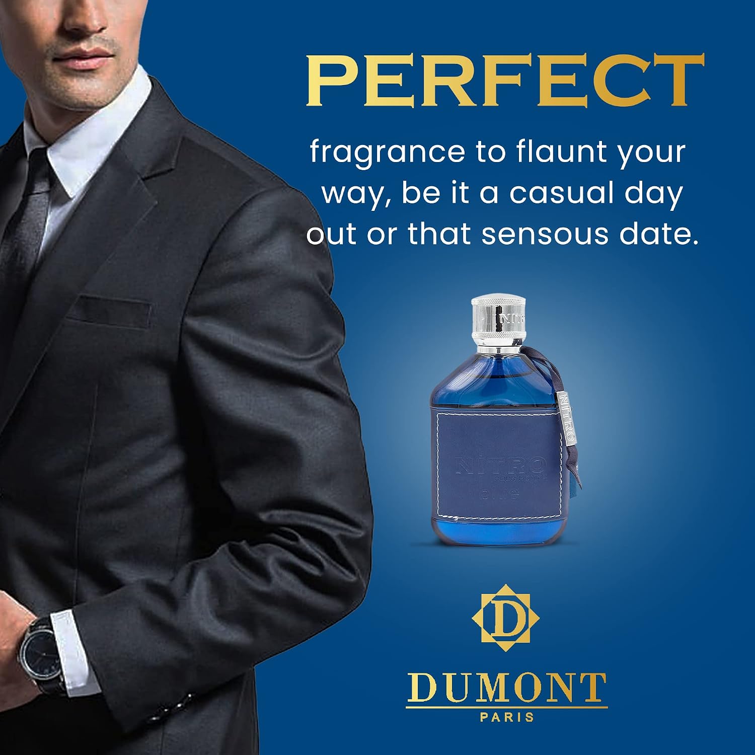 Nitro Blue Dumont Men EDP Perf - Pure Perfume Fragrance incelemesi ve fiyatı