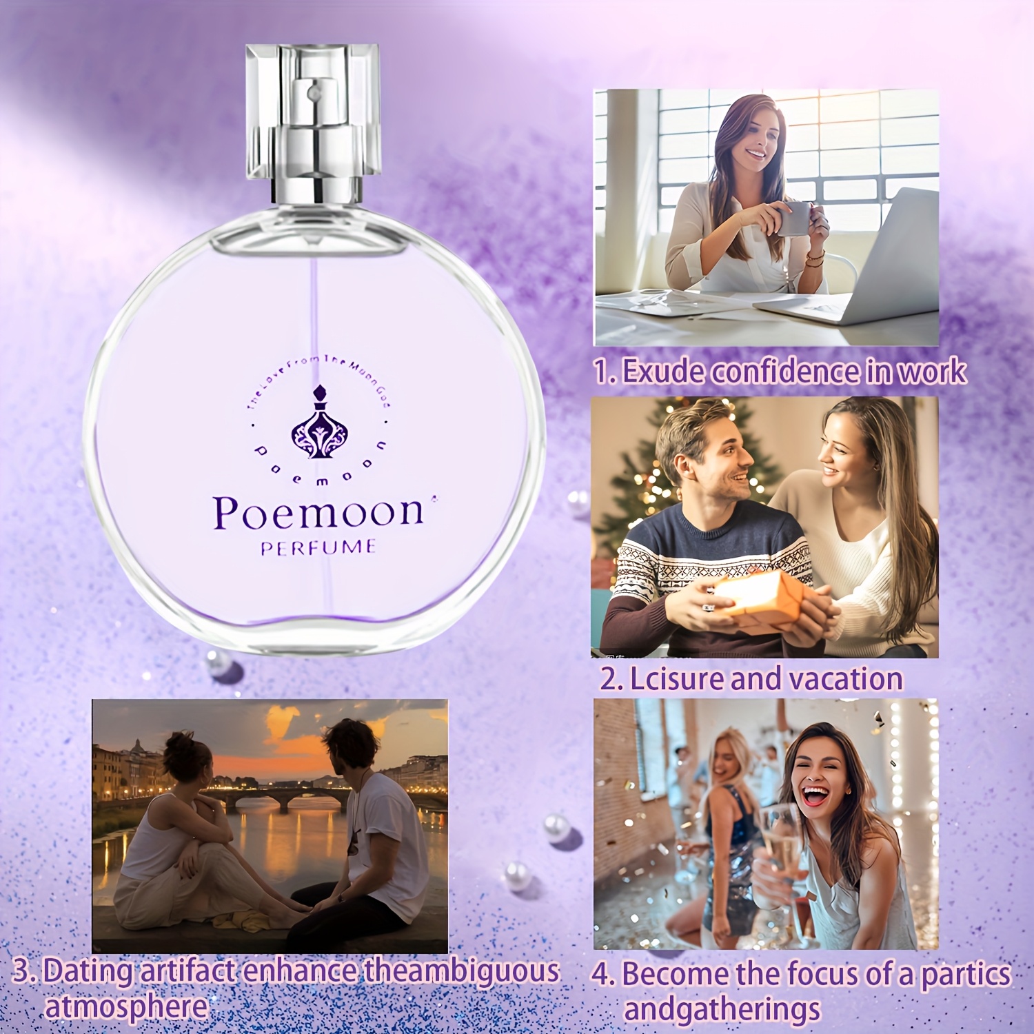Poemoon Women's perfume, plant - Perfume Fragrance Enhancer incelemesi ve fiyatı