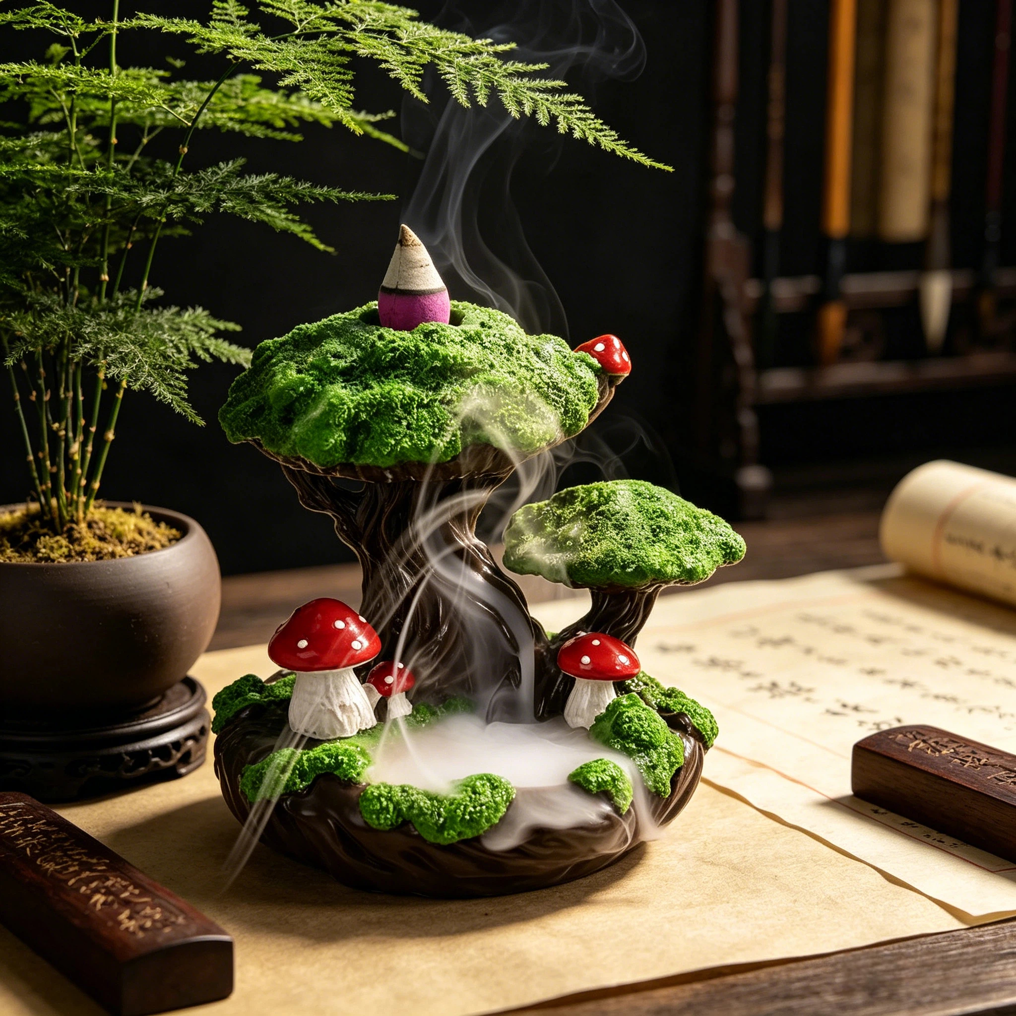 Forest Mushroom-Shaped Resin I - Perfume Fragrance Enhancer incelemesi ve fiyatı