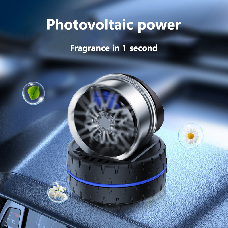 Solar Light Wheel Hub Car Perf - Perfume Fragrance Wheel incelemesi ve fiyatı